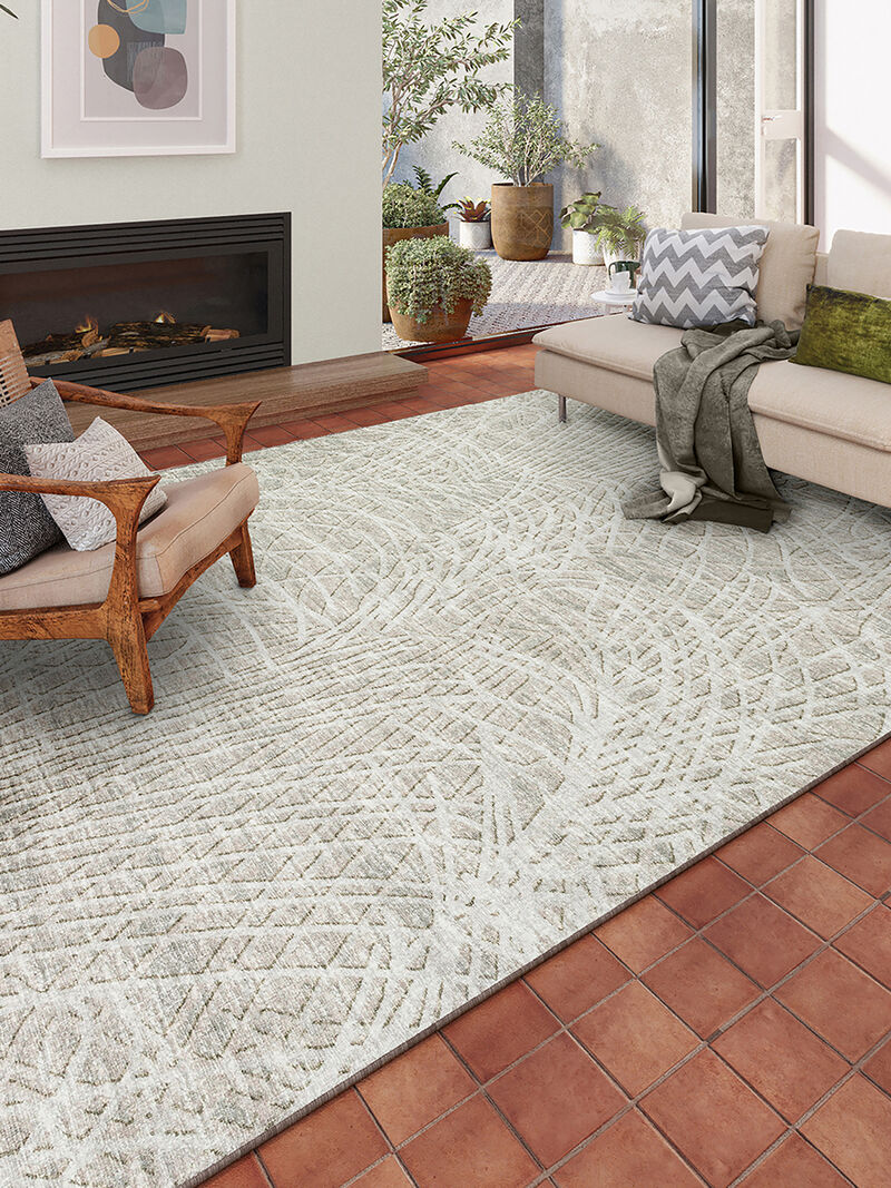Winslow WL2 Taupe 3' x 5' Rug