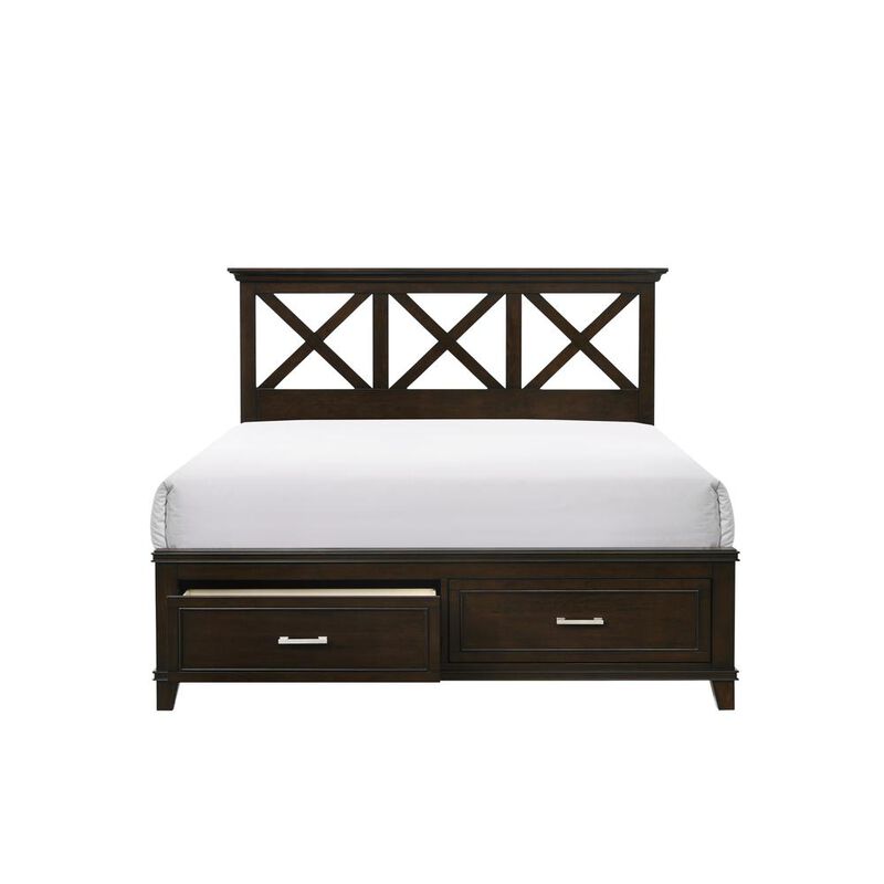 Cherry Nova Ii Queen X Storage Bed