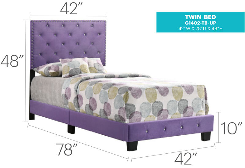 Suffolk Twin Panel Bed