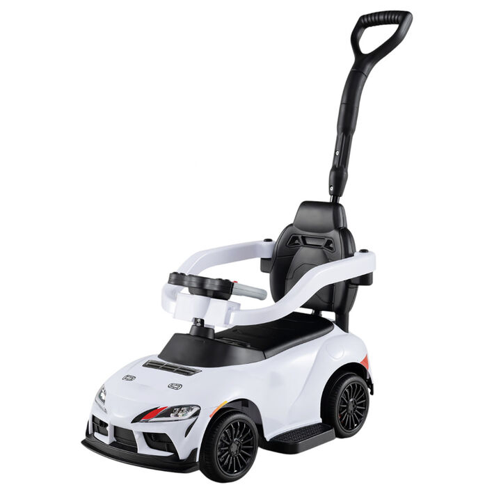 Toddler 3 in 1 Sliding Walking Toy with Foot to Floor Stroller Design