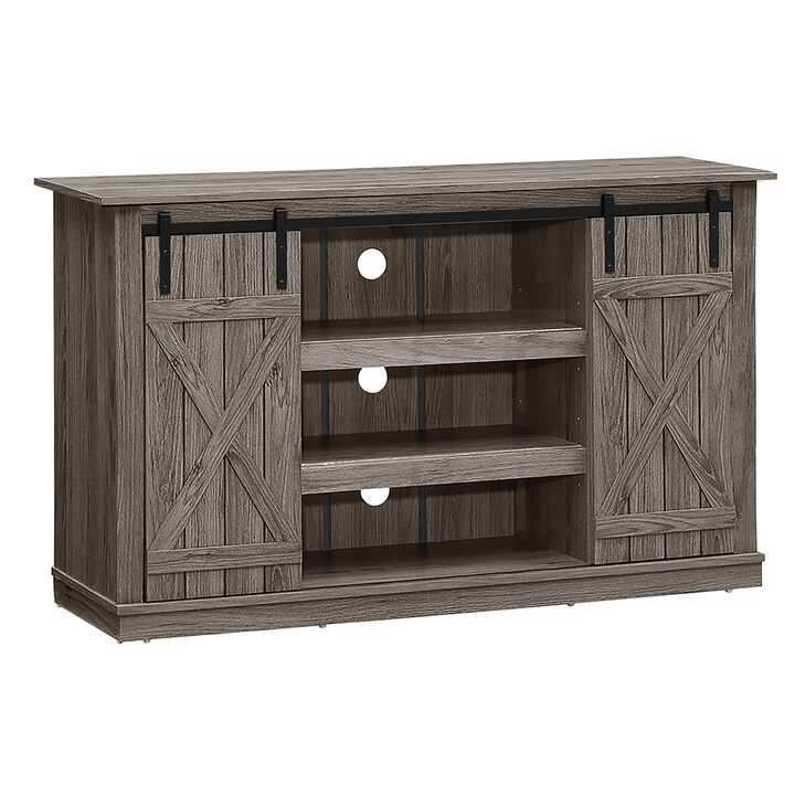 Sliding Barn TV Stand Console Table