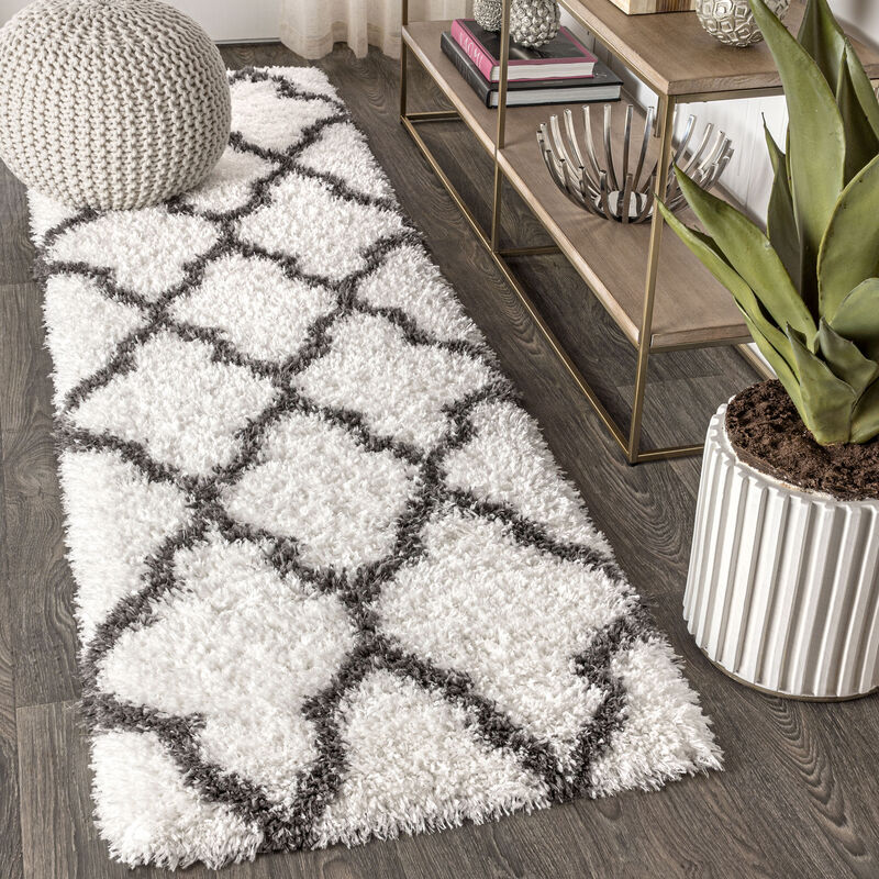 Marrakesh Shag Trellis Area Rug