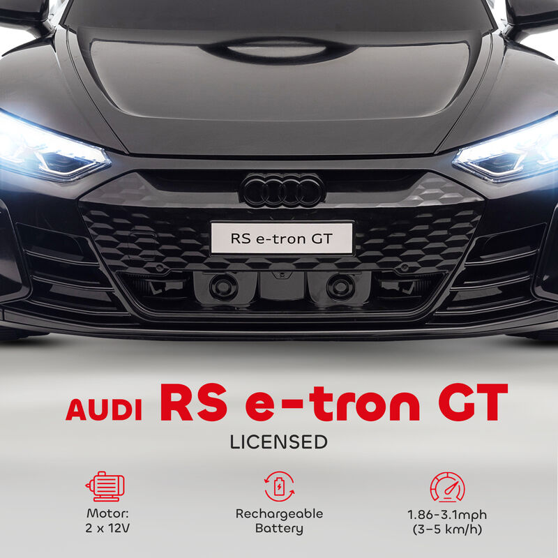 BreeBe Audi RS e-tron GT 12V Ride On Car for Kids with Parent Remote image number 3
