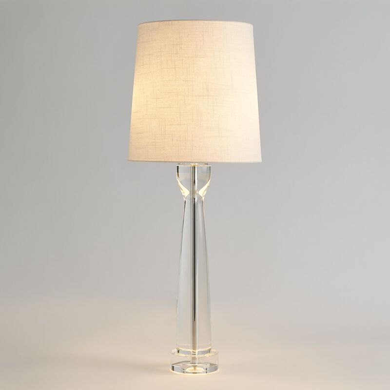 Modern Crystal Column Lamp