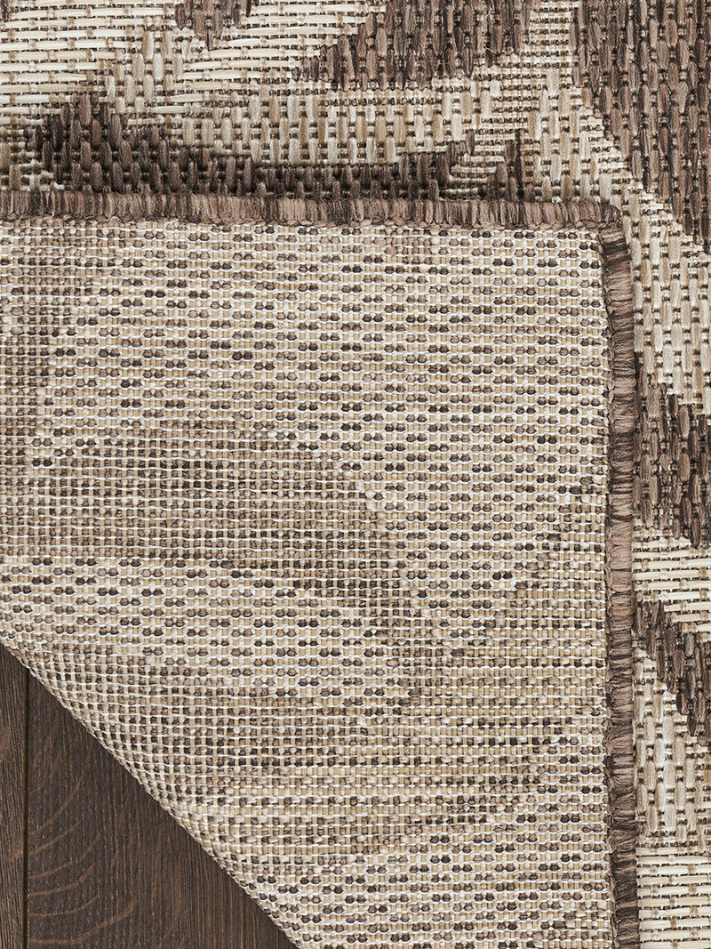 Garden Oasis GOA01 Mocha 9' x 12' Rug