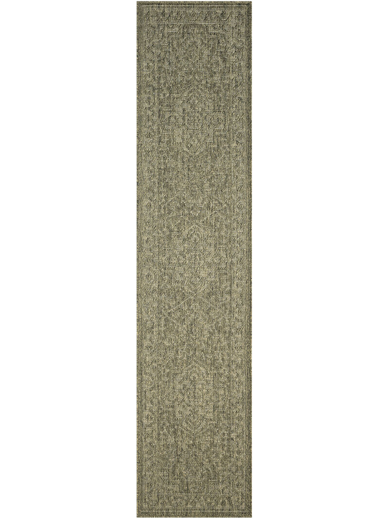 Tulum TLM05 Olive 2'2" x 8' Rug image number 0