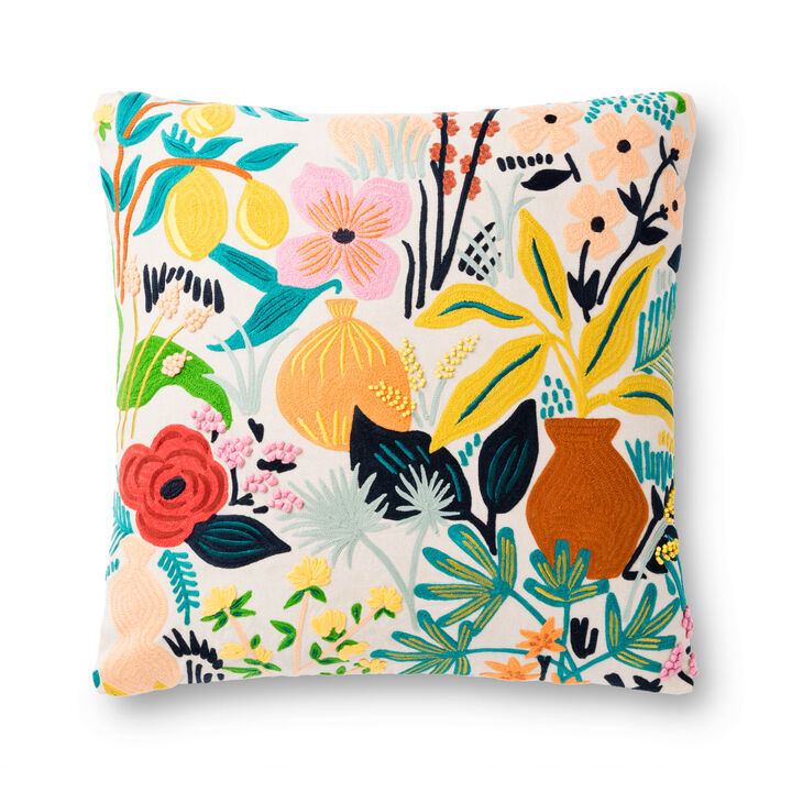 P6043 Pillow Collection by Rifle Paper Co. × Loloi
