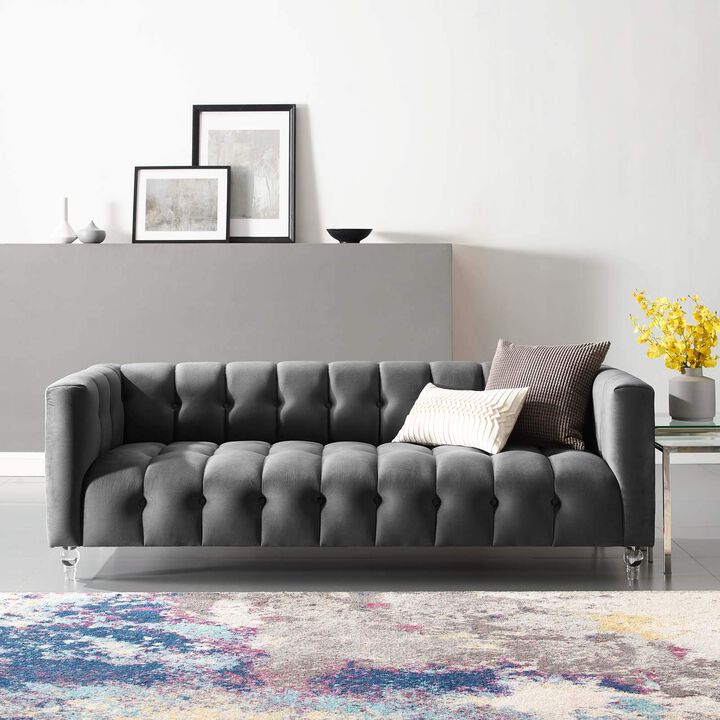 Modway Mesmer Sofas, Charcoal