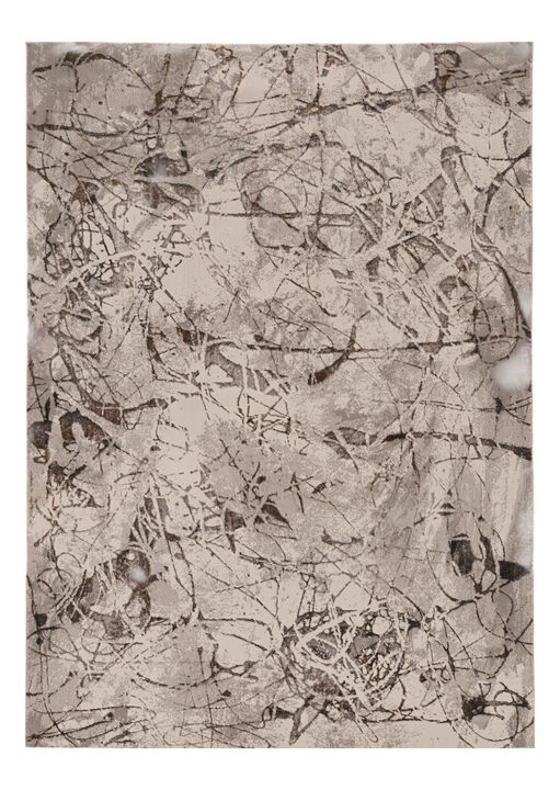 HomeRoots Abstract Area Rug