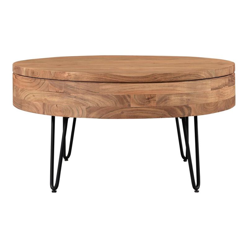 Moe's Home Collection Privado Storage Coffee Table Natural