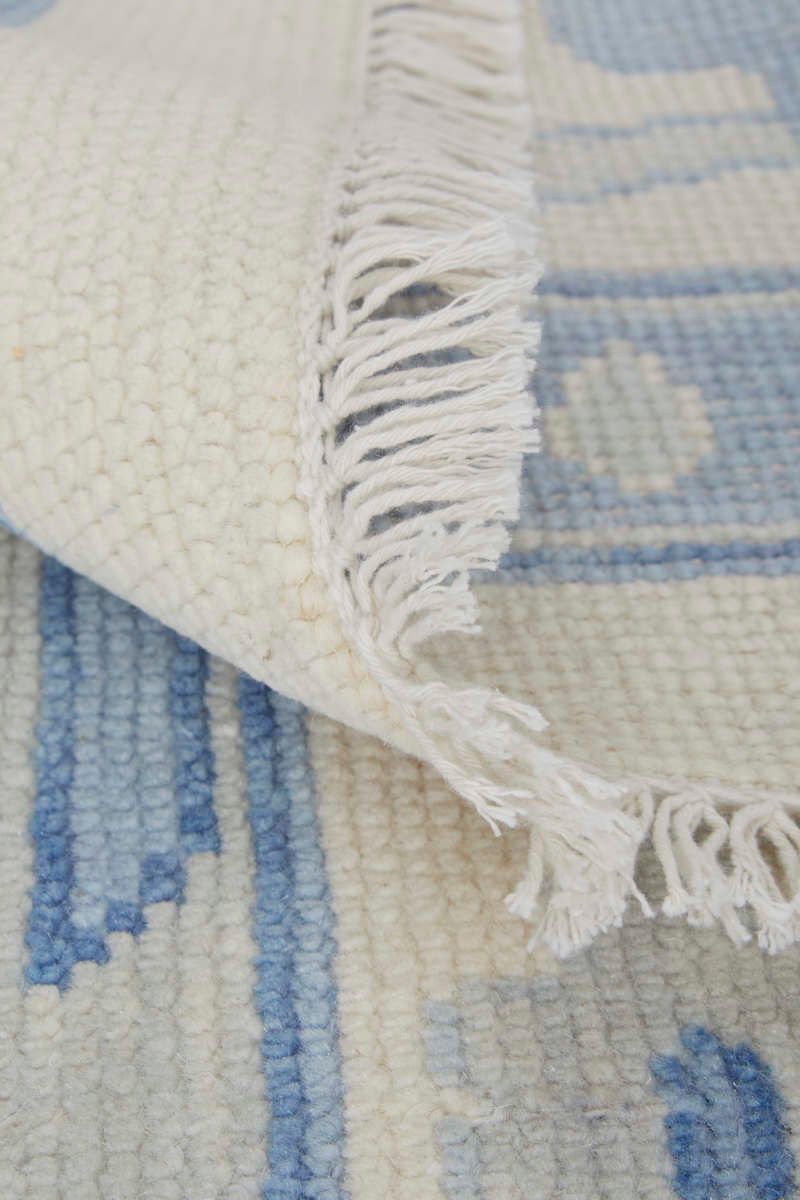 Karina 69G7F Ivory/Blue 8'6" x 11'6" Rug image number 2