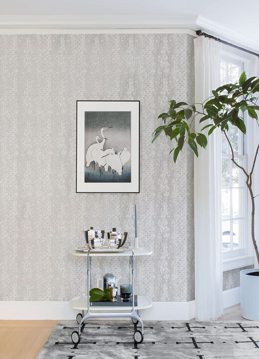 Alama Platinum Diamond Wallpaper (Set of 2)
