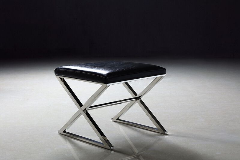 Pasargad Home Luxe Upholstered Bench image number 1