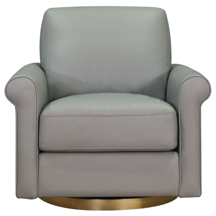 Laguna Swivel Leather Chair