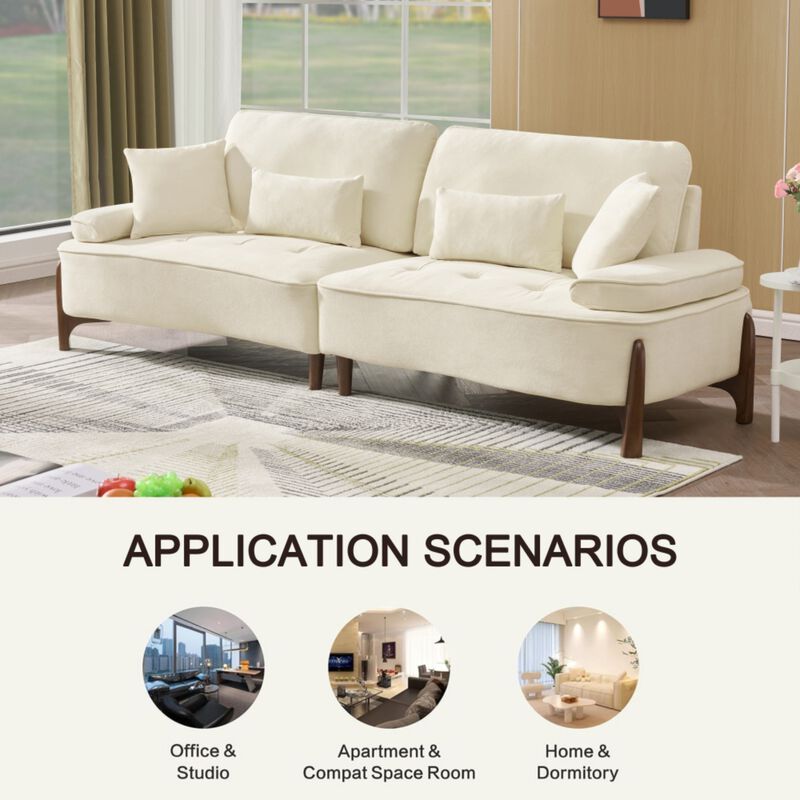 Wipelt Comfortable Deep-Seated Sectional Sofa image number 7