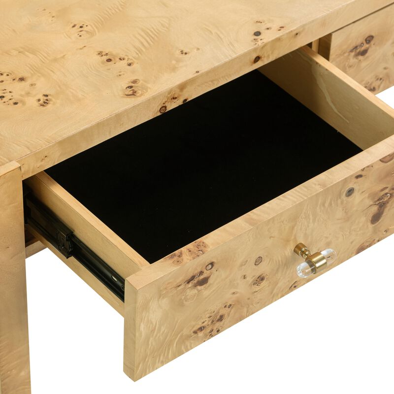 Brandyss Burl Console Table