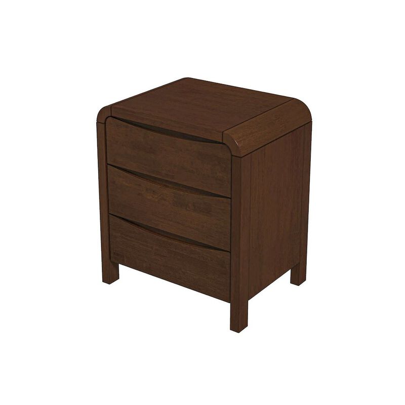 Ashcroft Furniture The Mid-Century Modern 2-drawer/3-drawer nightstand image number 2
