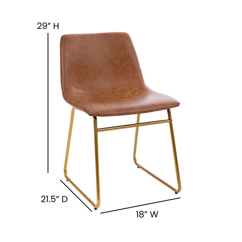 Leather Dining Chairs image number 4