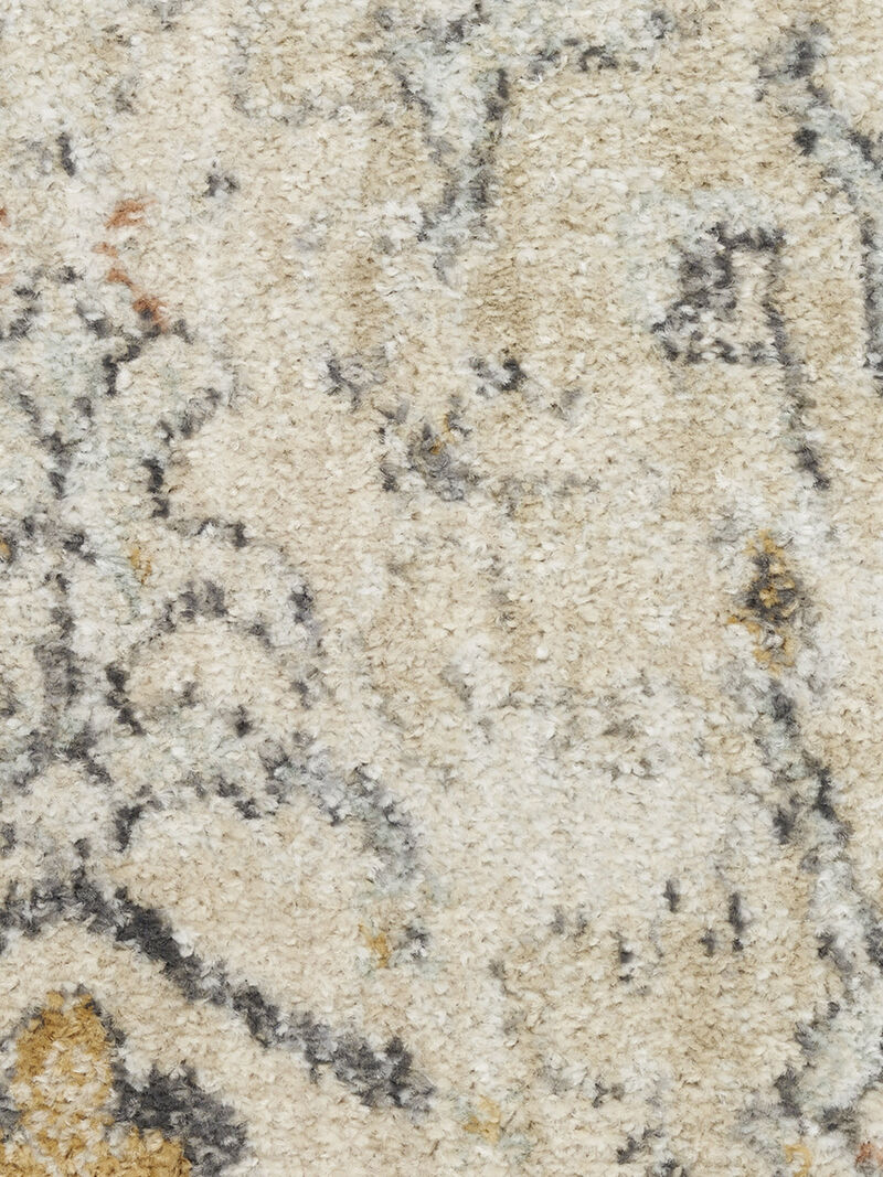 Oushak Home OUS01 Cream 2'3" x 7'6" Rug