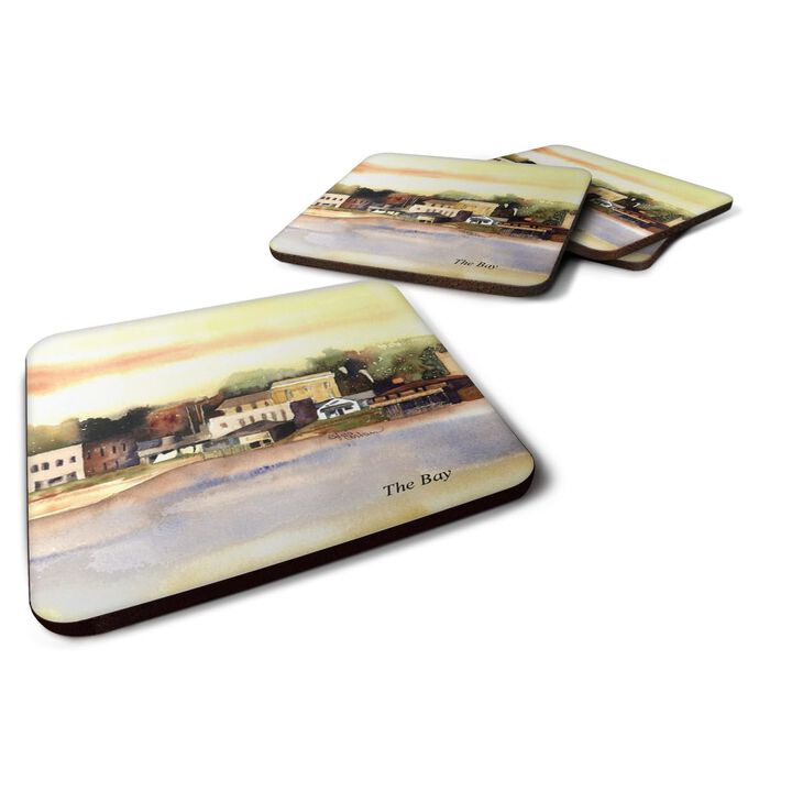 Caroline's Treasures 8121RFC The Pass Foam Coasters (Set of 4), 3.5 H x 3.5 W, Multicolor