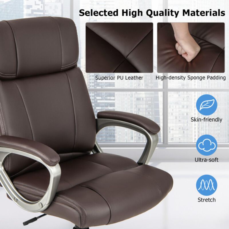 Hivvago Swivel Ergonomic Office Chair Computer Desk Chair with Wheels
