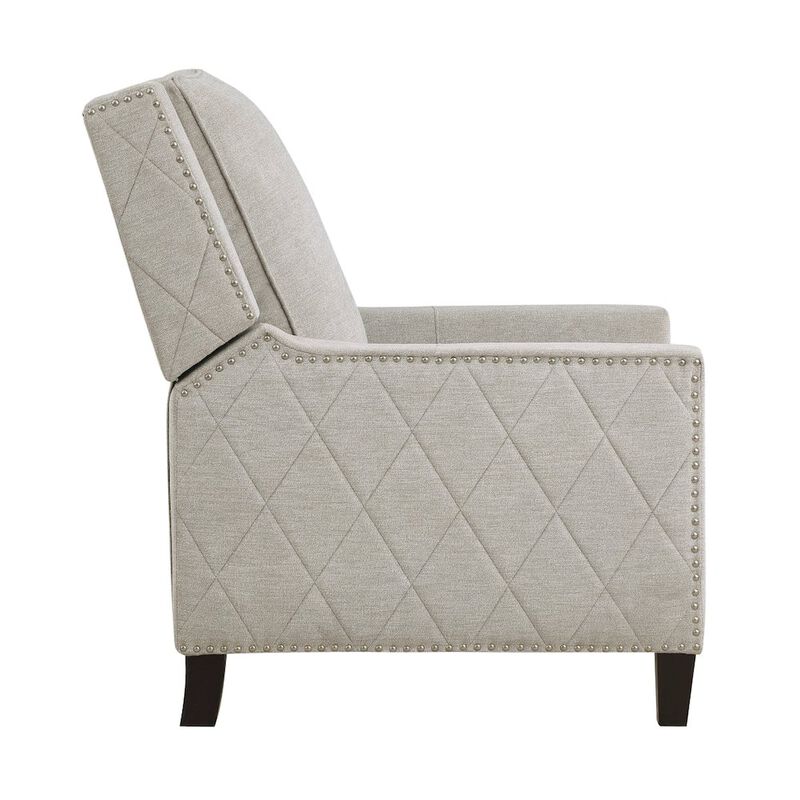 Lexicon Banks Textured Fabric Push back Recliner