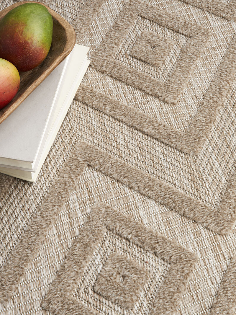 Versatile NRV01 Natural/Beige 9' x 12' Rug