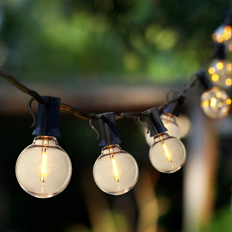 100-Light 197 ft. Outdoor Plug-in Integrated LED Edison String Light image number 6