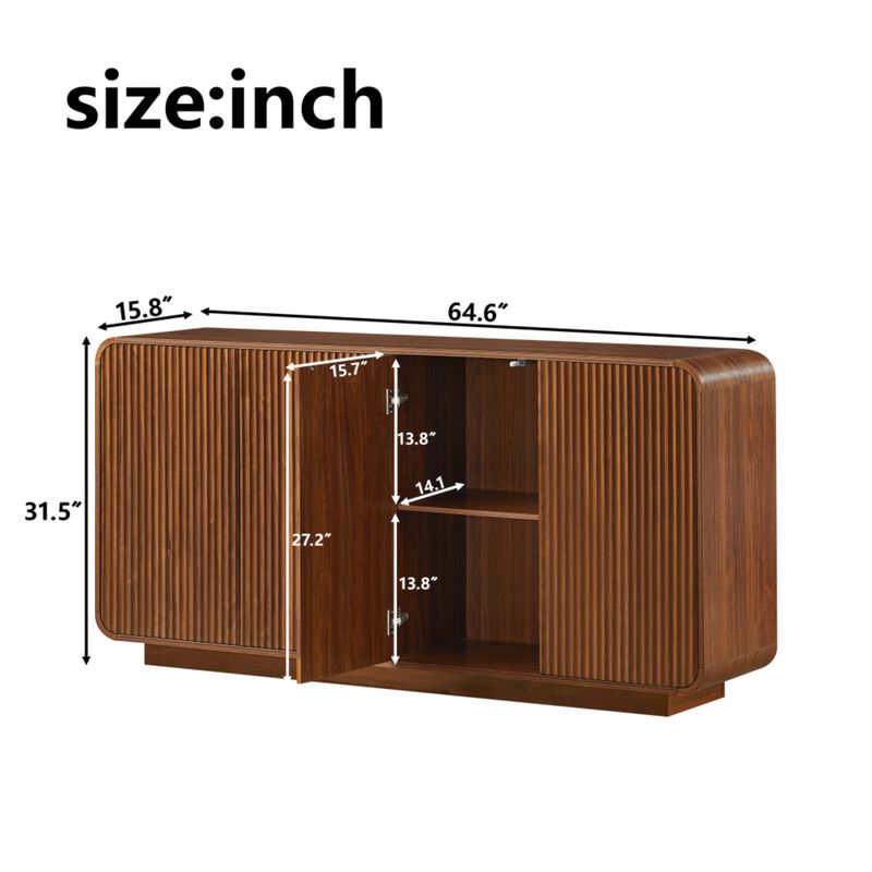 Fobrur Sideboard Buffet Storage Cabinet image number 9
