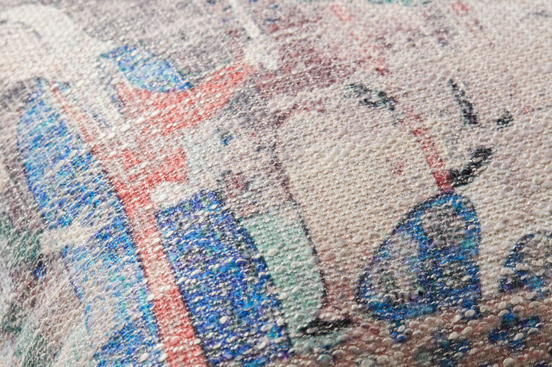 PLL0009 Taupe/Multi 13"x35" Down Pillow