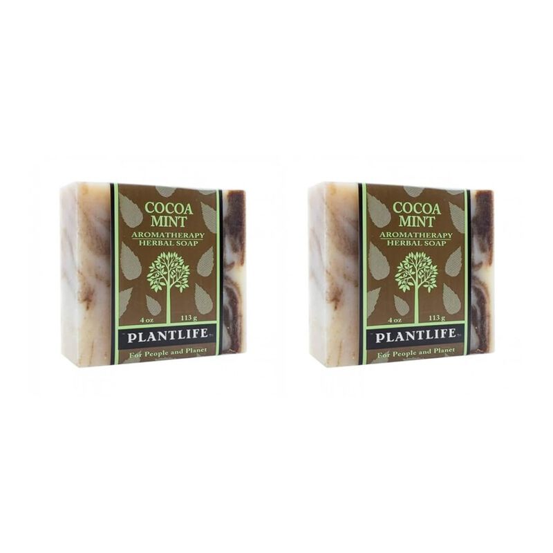 Plantlife Bar Soap -  Cocoa Mint 2 Pack image number 2