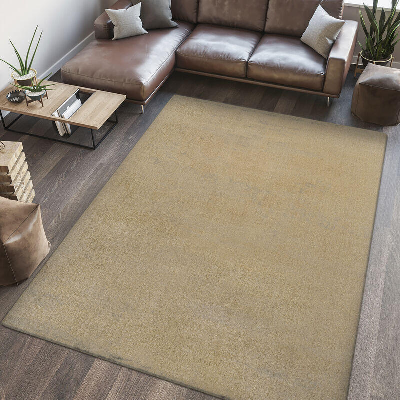 Twyla Classic Solid Low-Pile Machine-Washable Area Rug
