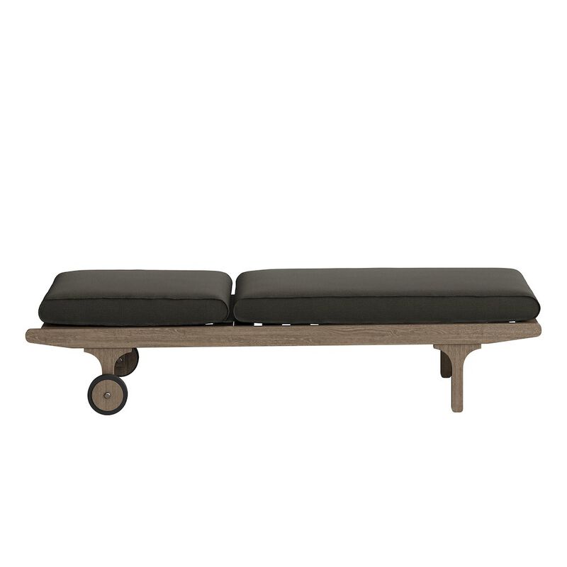 Saratoga Outdoor Patio Teak Chaise Lounge Chair image number 5