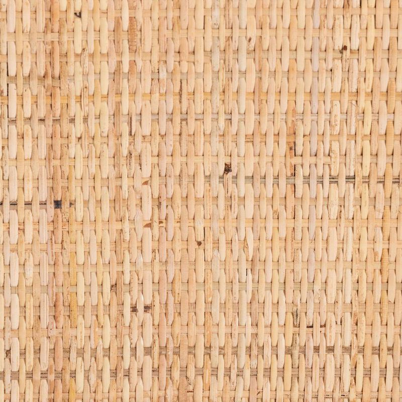 Bali & Pari Lalo Modern Bohemian Natural Brown Rattan 1-Drawer Nightstand