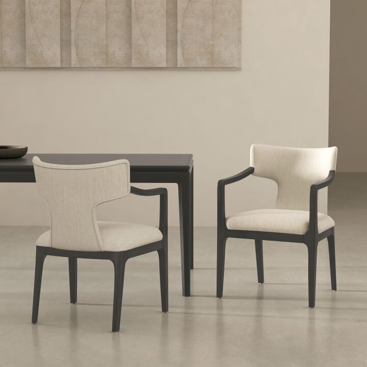 Eloria White Armchair