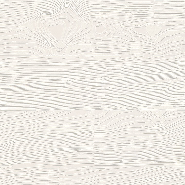 Wade White Planks Paintable Wallpaper