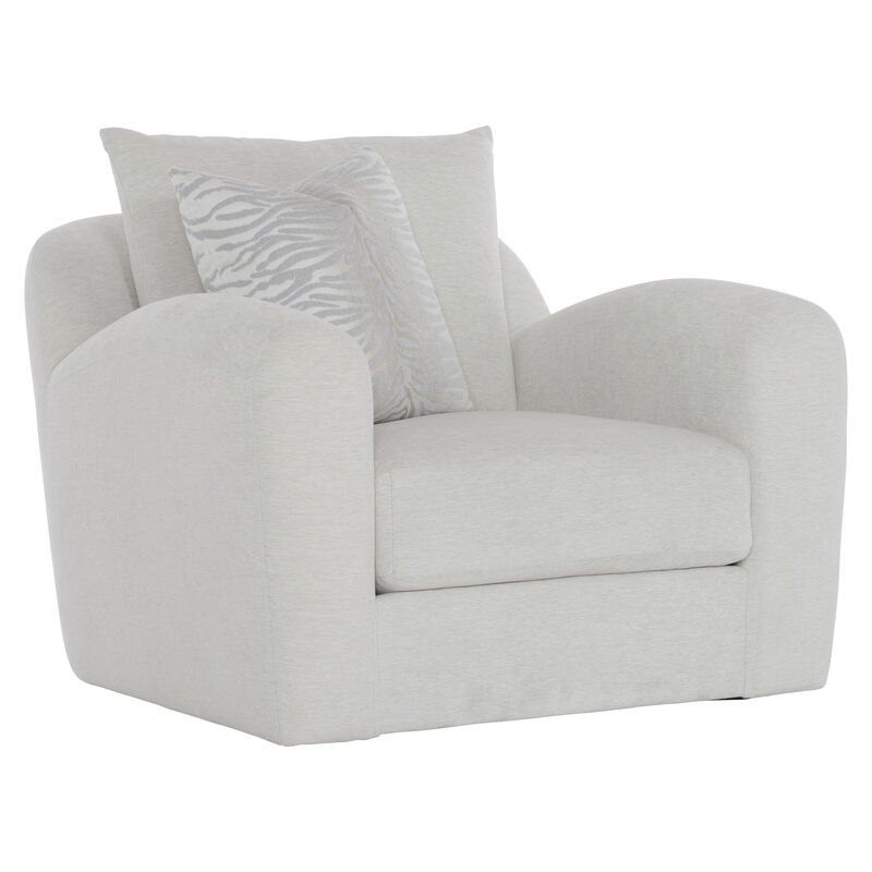 Asher Fabric Swivel Chair image number 0