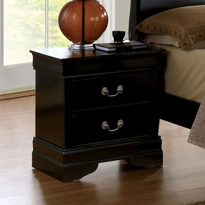 Streamdale 1-Drawer Solid Wood Nightstand
