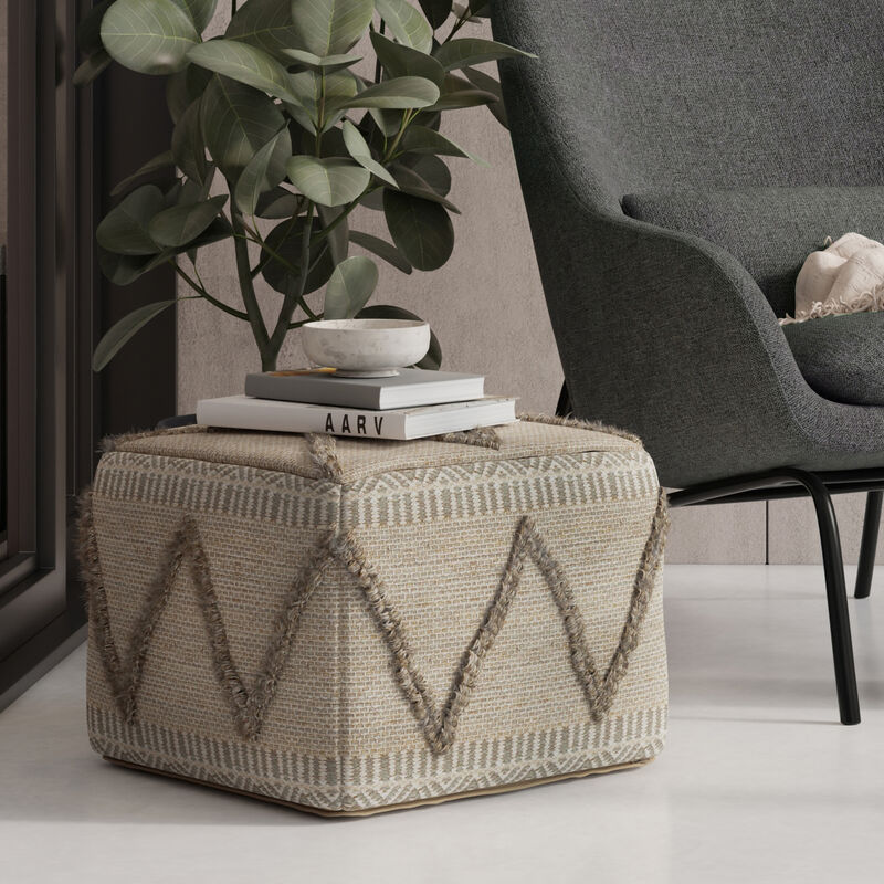 Sweeney Square Pouf image number 1