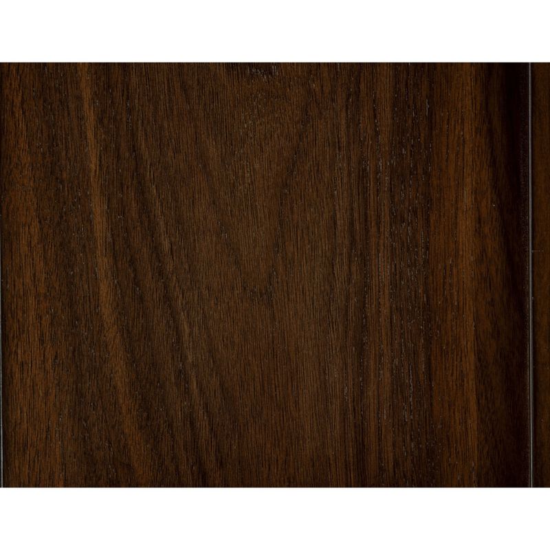 Streamdale Chocolate Brown Fabric Side Chairs 2 Piece Set image number 4