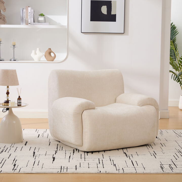 Slukun Chenille Accent Chair