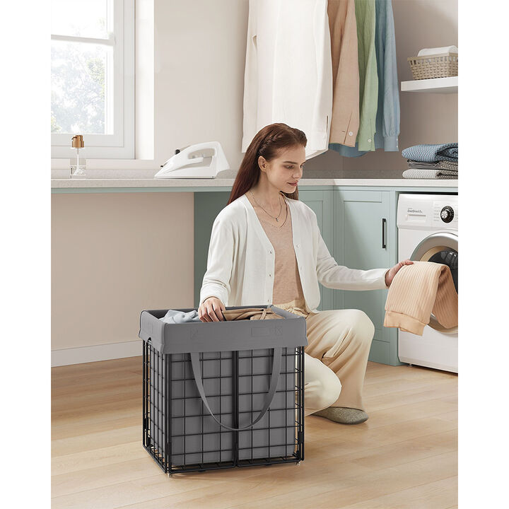 11-Gallon Laundry Hamper for Efficient Clothes Storage