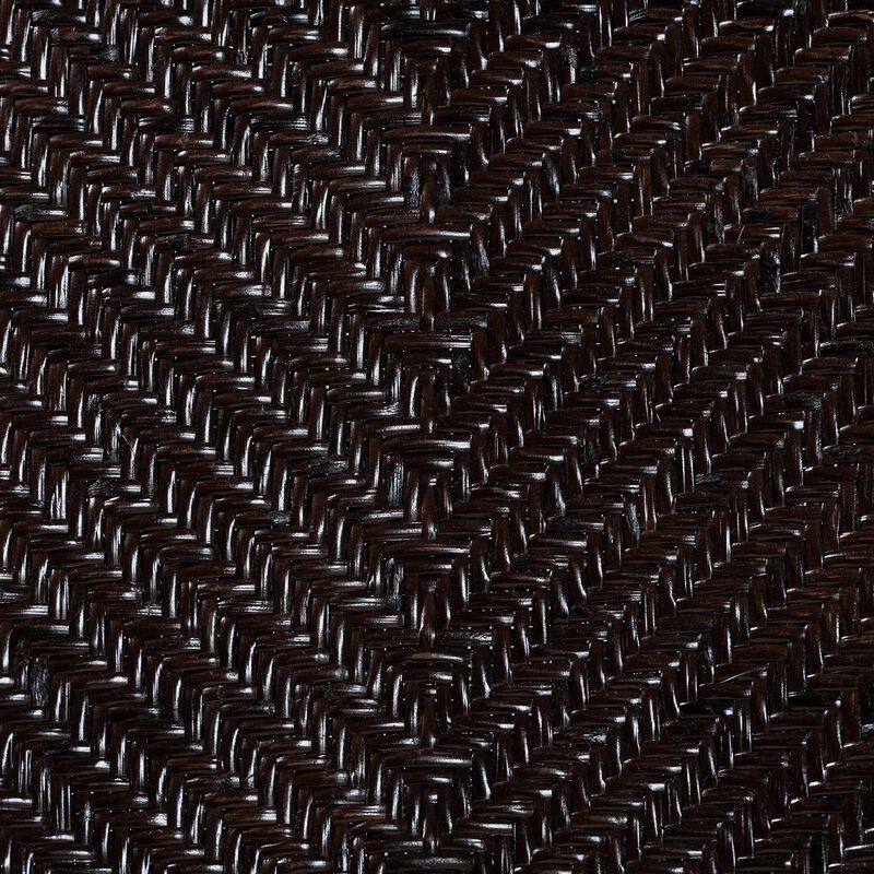 bali & pari Elmer Natural Rattan Dining Chair - Handwoven Wicker Accent Chair with Cushioned seat for Kitchen or Dining Room image number 6