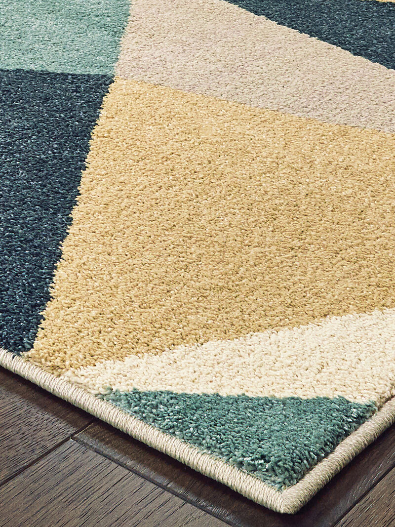 Carson 9659B 7'10" x 10' Blue Rug image number 1