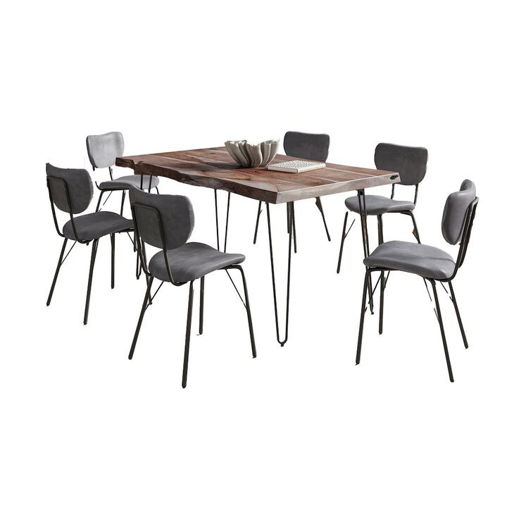 Jofran 60 Seven Piece Modern Dining Set