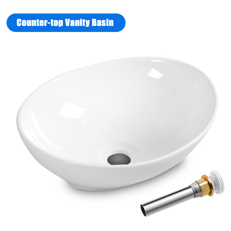 Bathroom Ceramic Vessel Sink for Stylish and Modern Bathroom Vanity Design