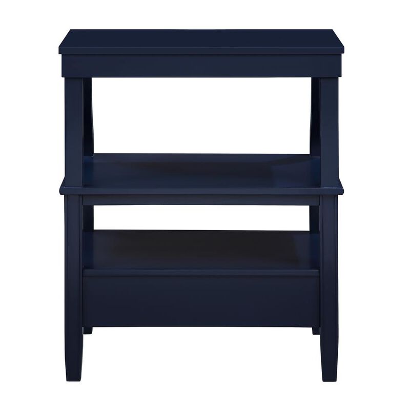 Comfort Pointe Newton Midnight Blue Storage Nightstand