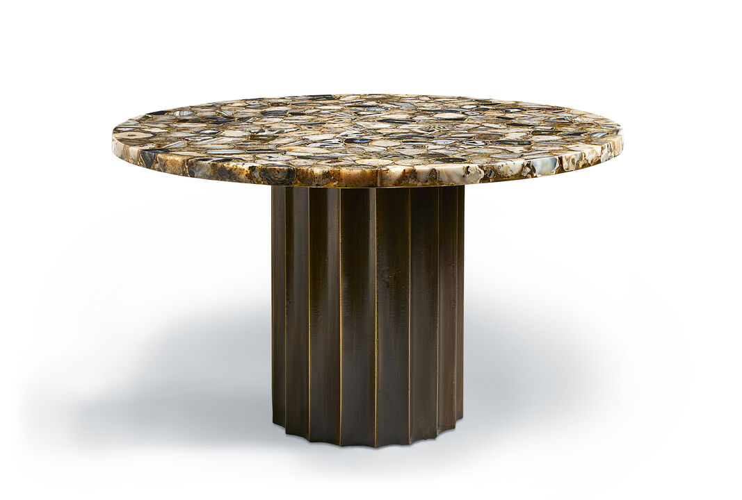 Agate Cladded Center Table