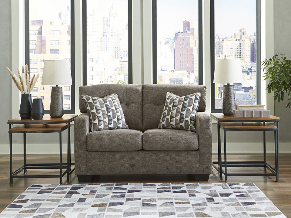 Mahoney Chocolate Loveseat