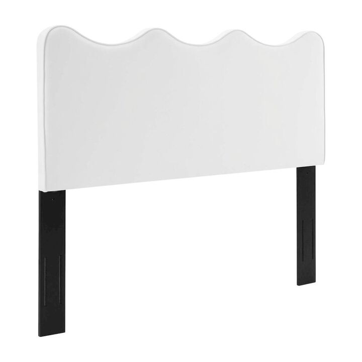 Performance Velvet Full/Queen Headboard with Plush Upholstery and Sturdy Frame